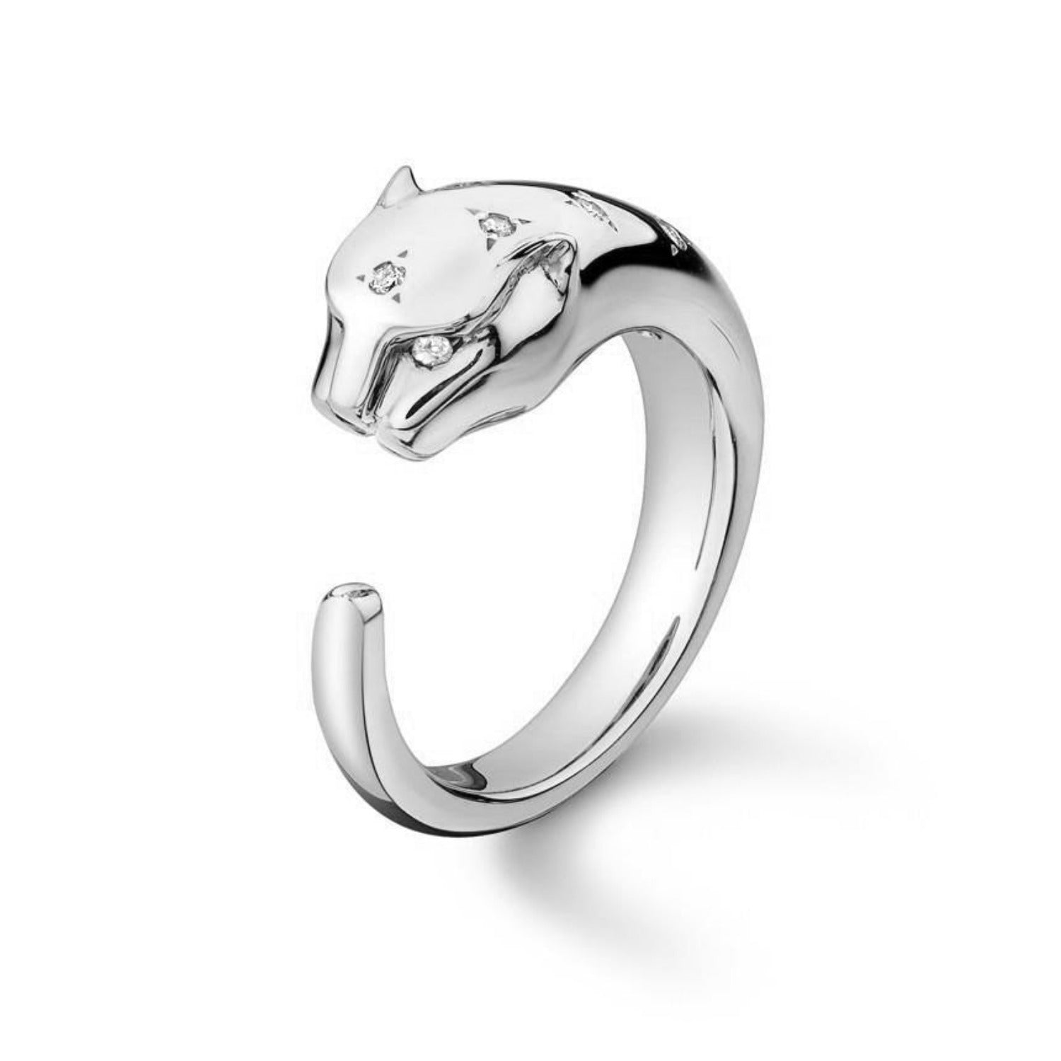 Leopard Open Ring