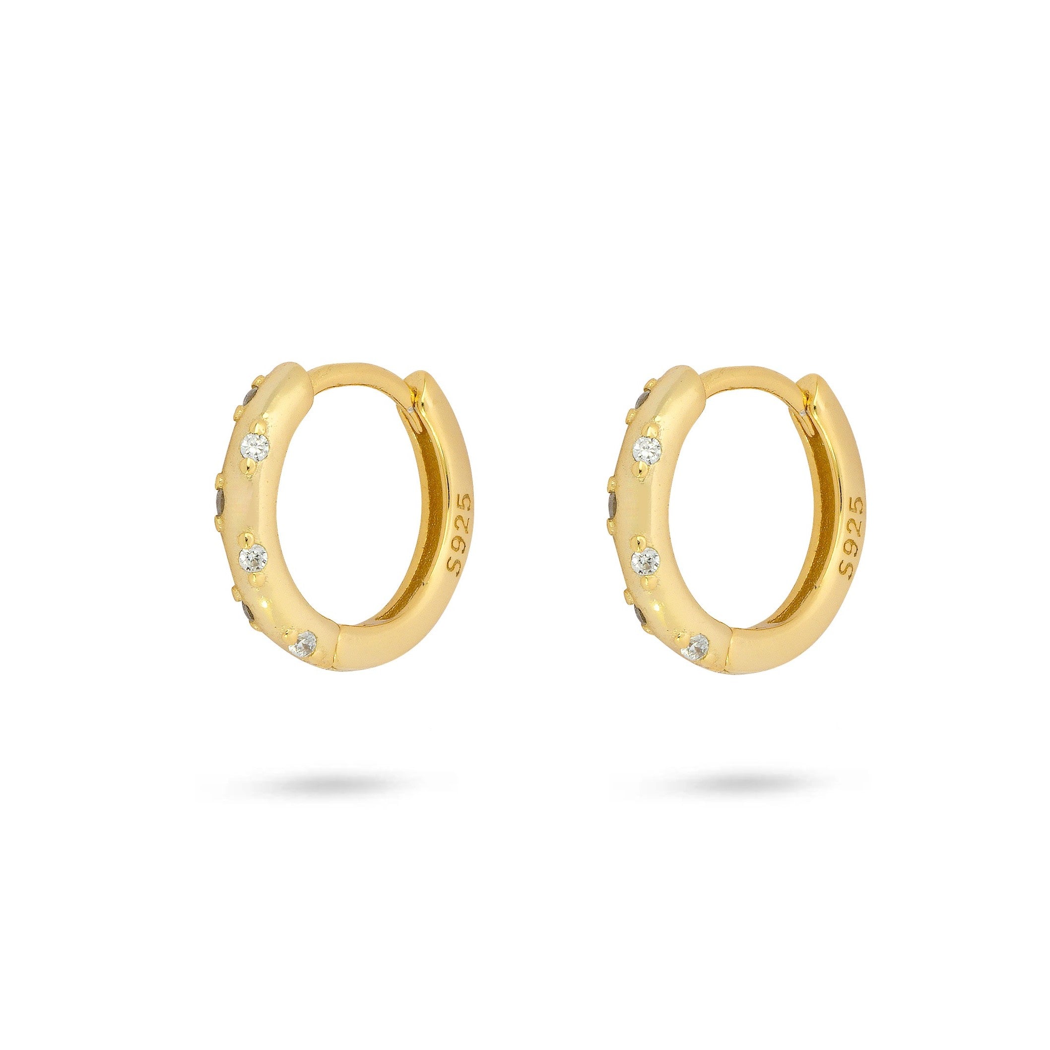 Mystic Huggie Hoops