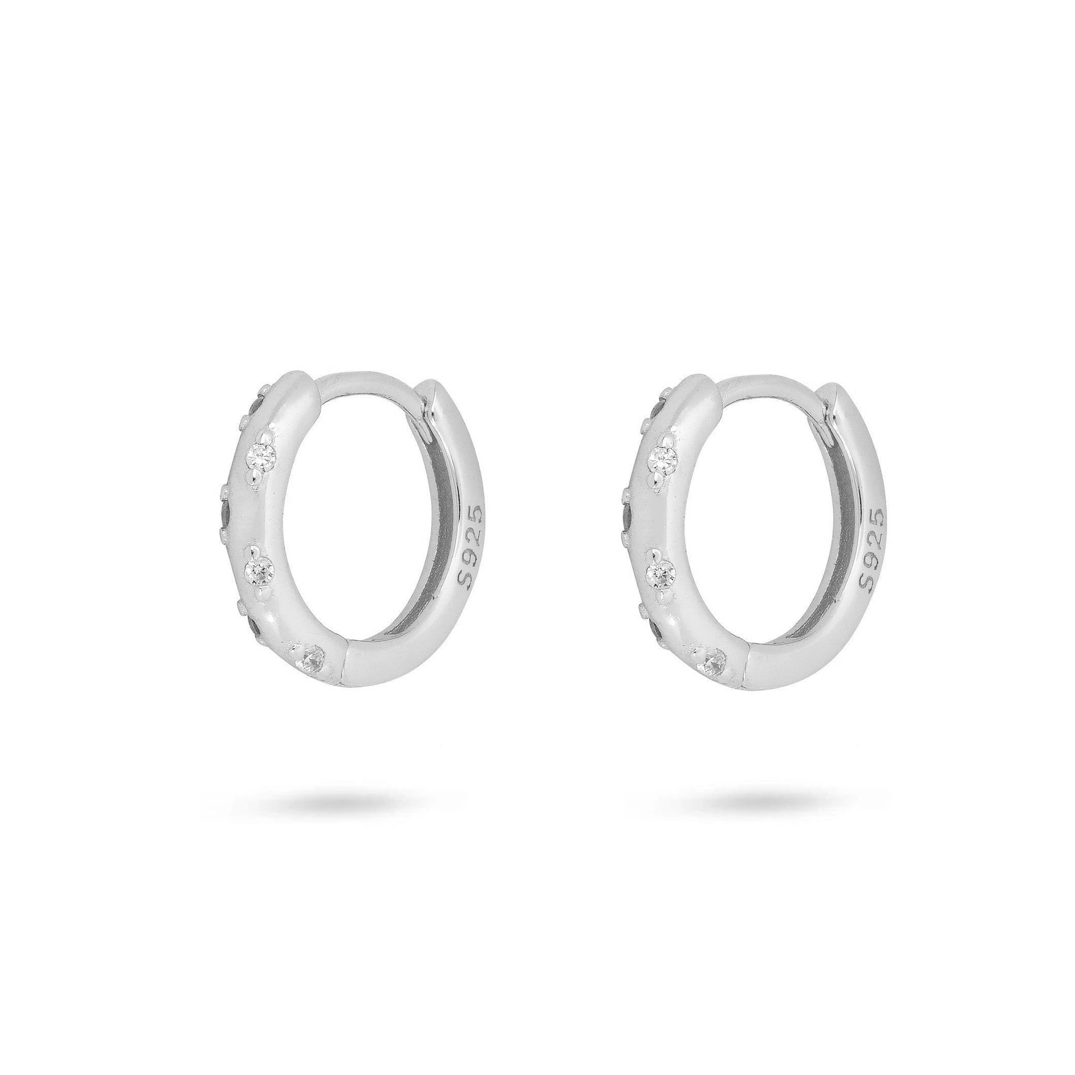 Mystic Huggie Hoops
