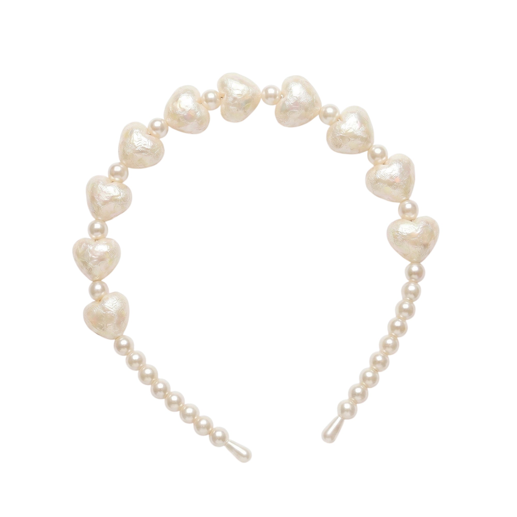 Pearl Heart Headband