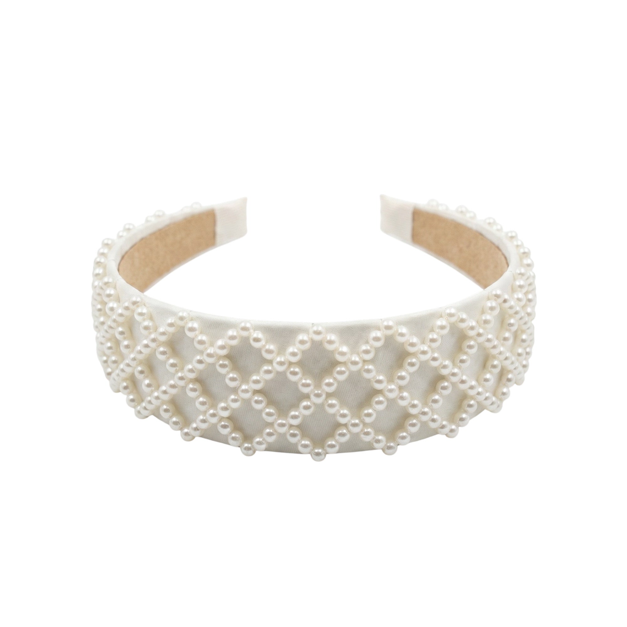 Pearl Lattice Style Headband