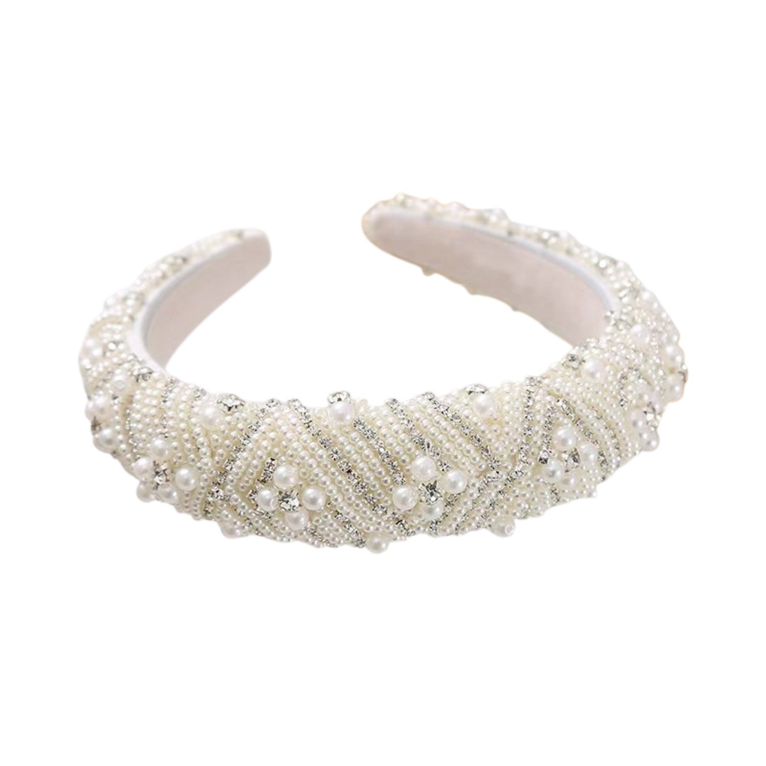 Pearl Sparkle Padded Headband