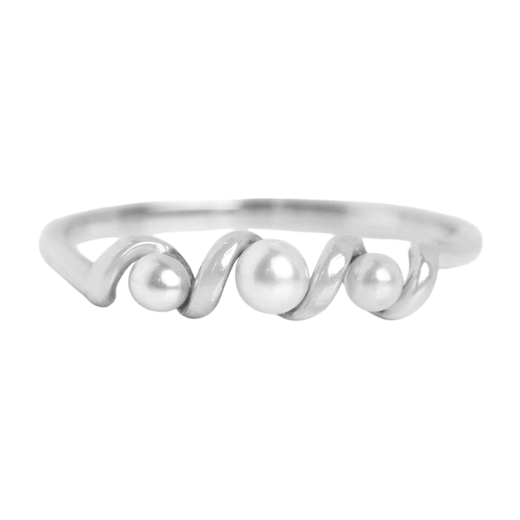 Pearl Twist Ring