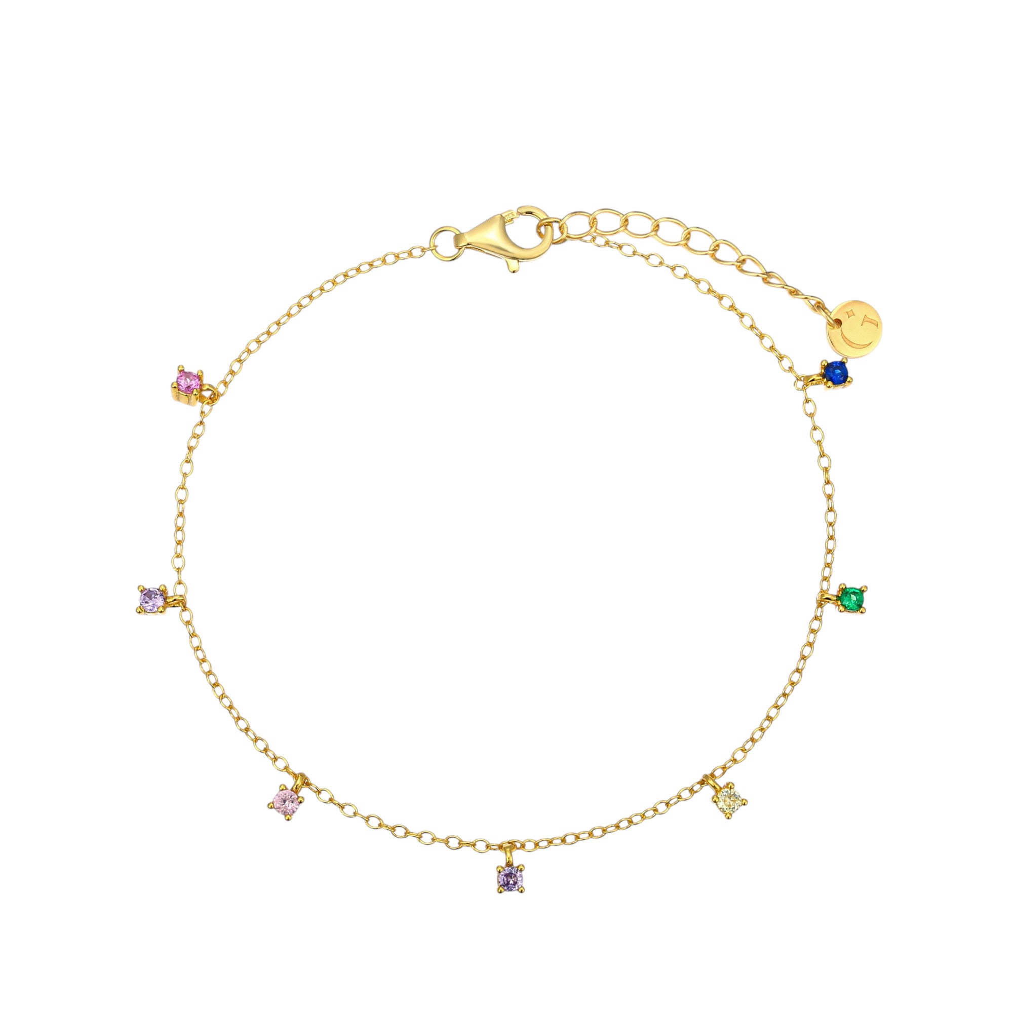 Rainbow Multi Gemstone Bracelet
