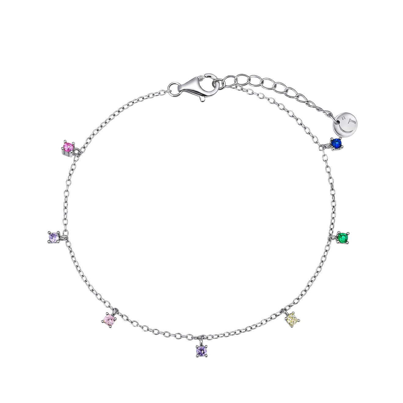 Rainbow Multi Gemstone Bracelet
