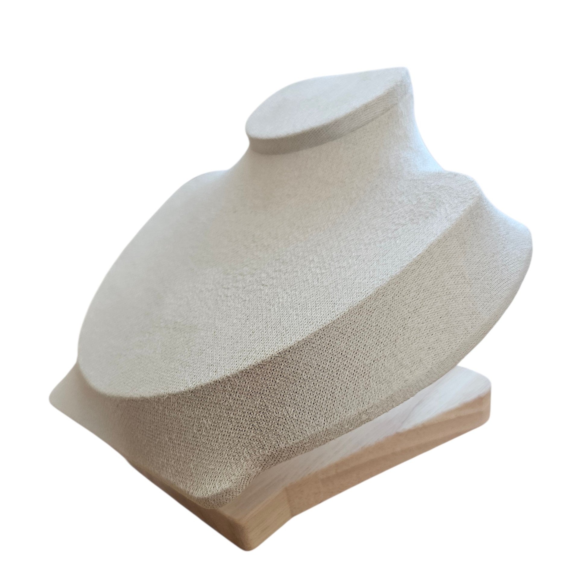 Flat Necklace Display Bust