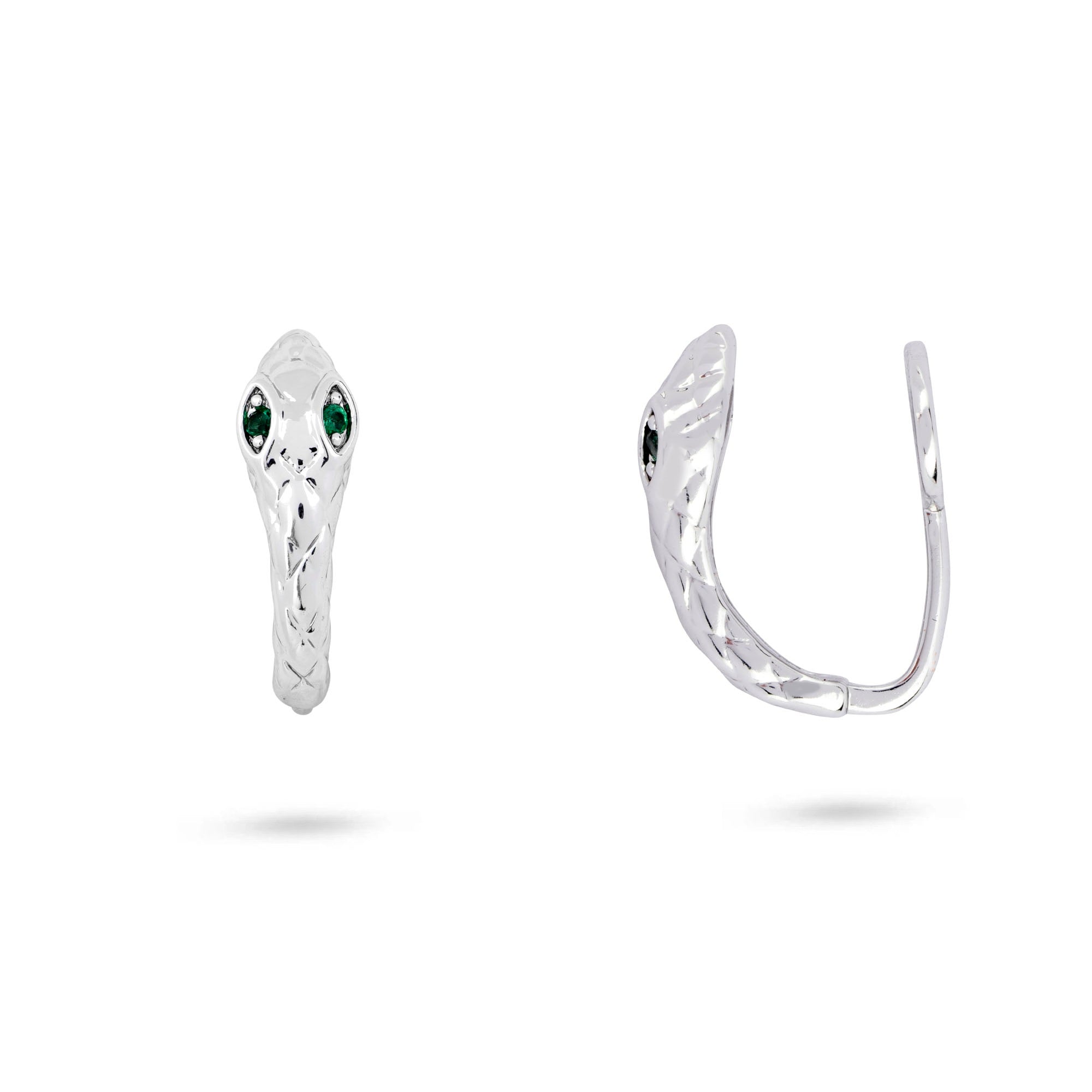 Snake Clip On Earrings