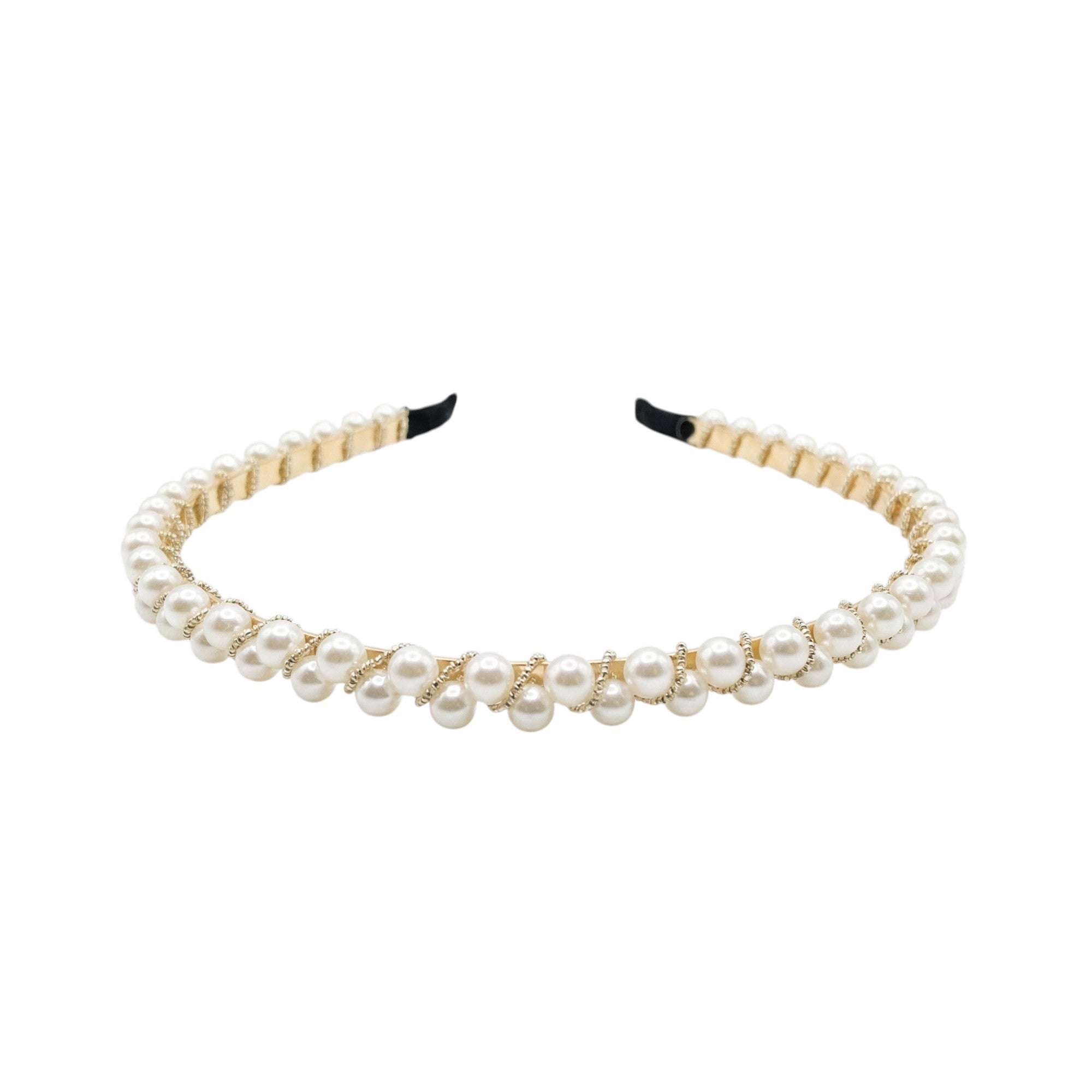 Sparkle Twist Pearl Headband