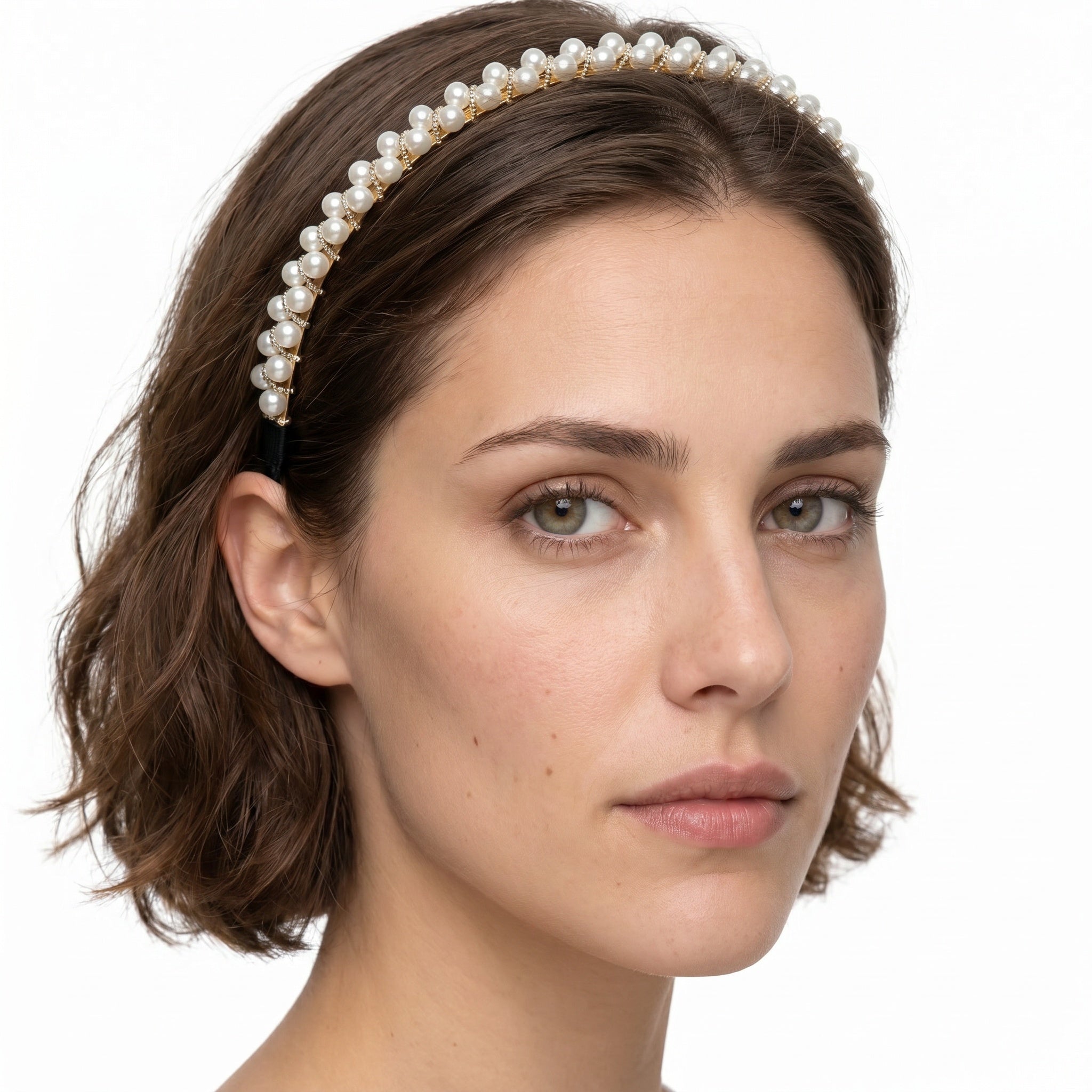 Sparkle Twist Pearl Headband