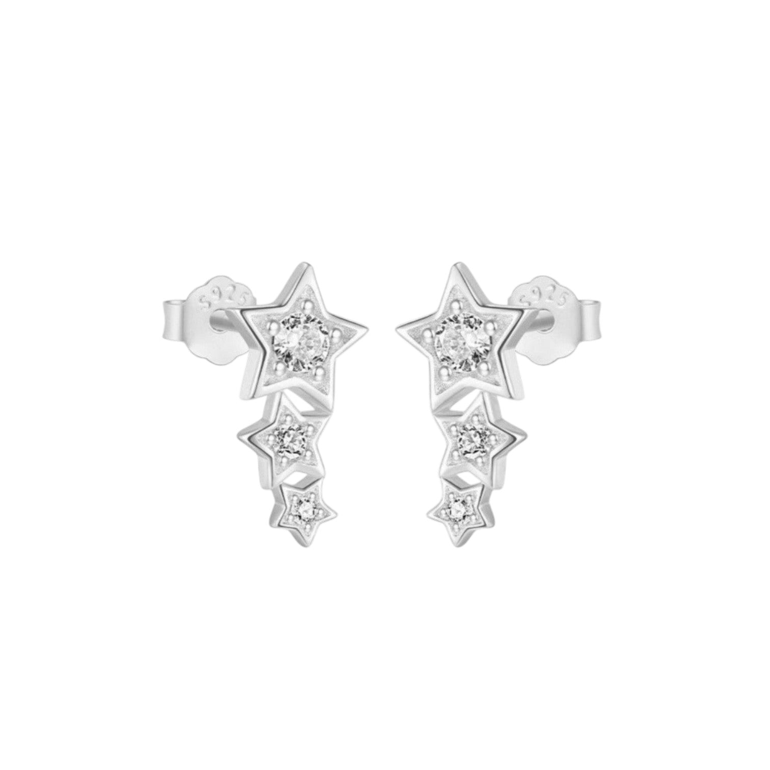 Treble Star Ear Climbers
