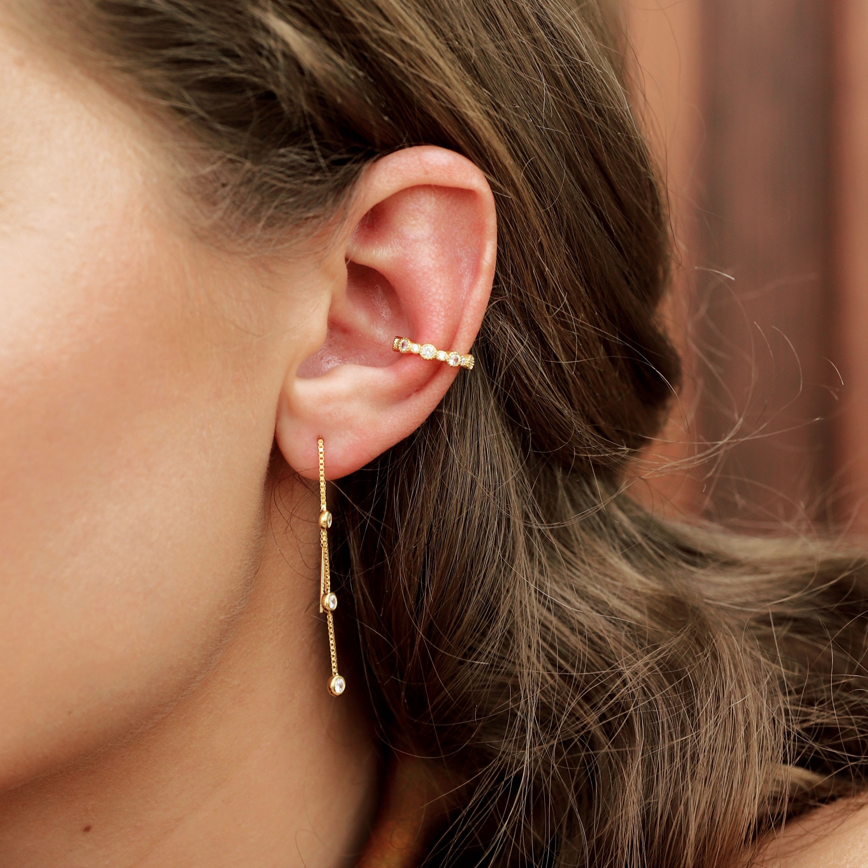 Waterfall Threader Earrings