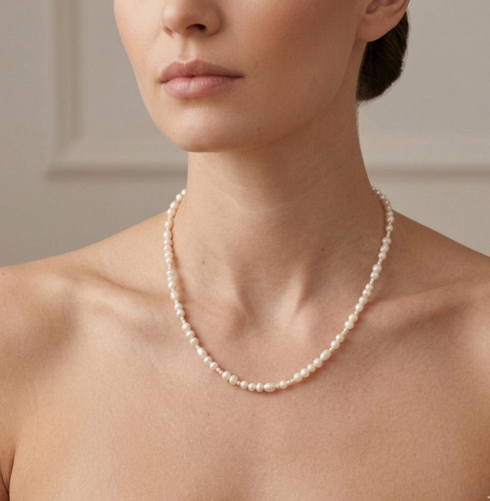 Timeless Pearl Choker Necklace