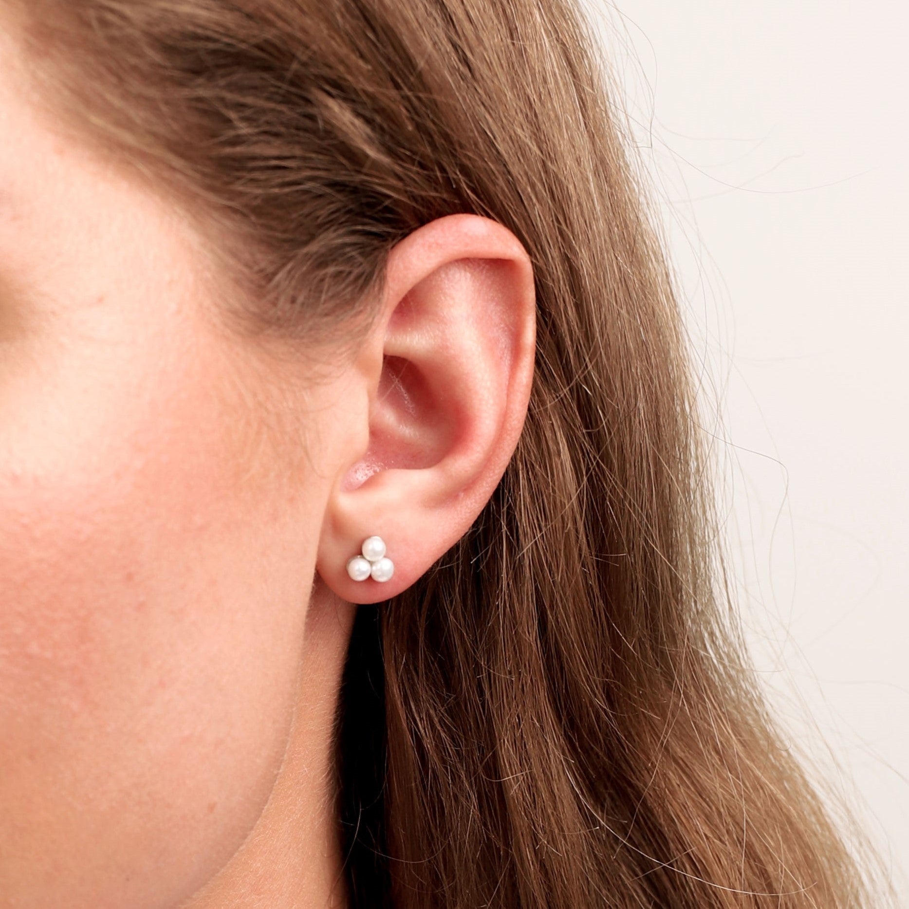 Treble Pearl Earrings