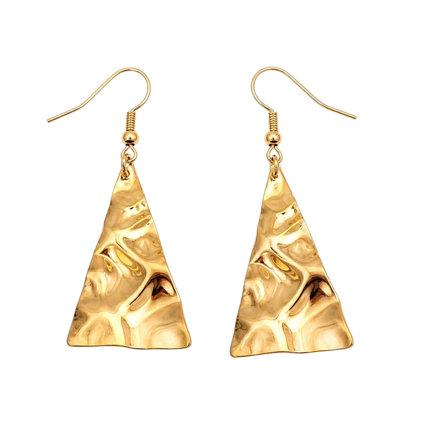 Vintage Triangle Statement Earrings