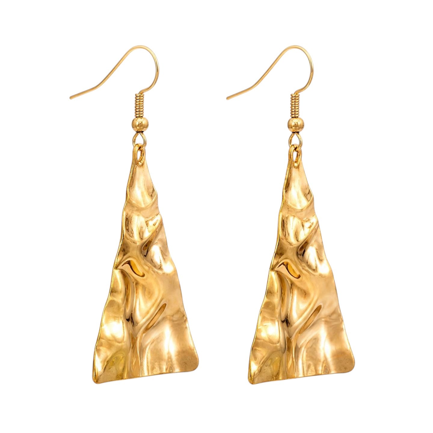Vintage Triangle Statement Earrings