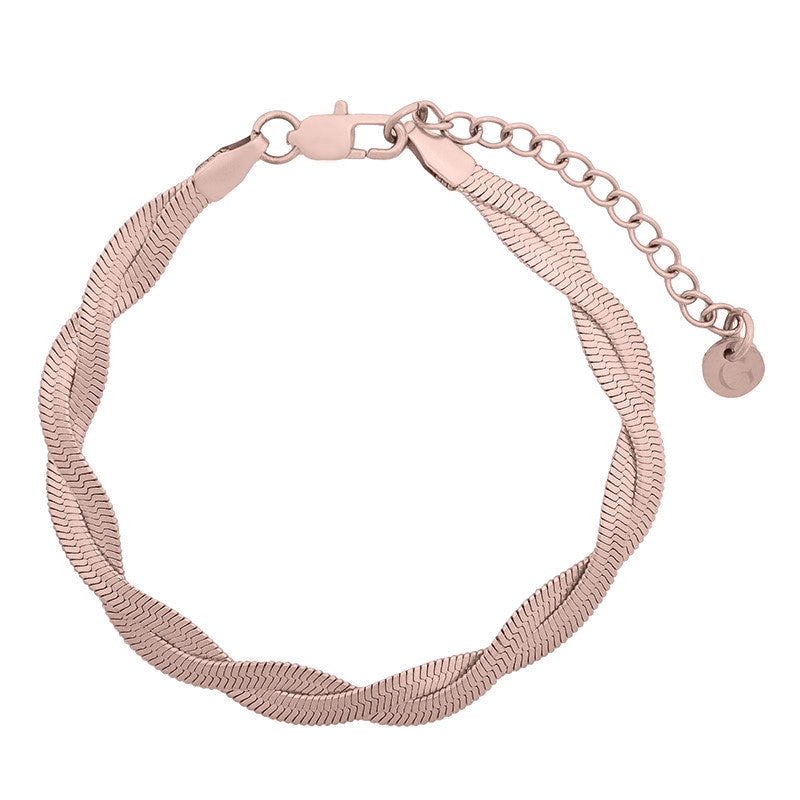 Twisted Snake Chain Bracelet