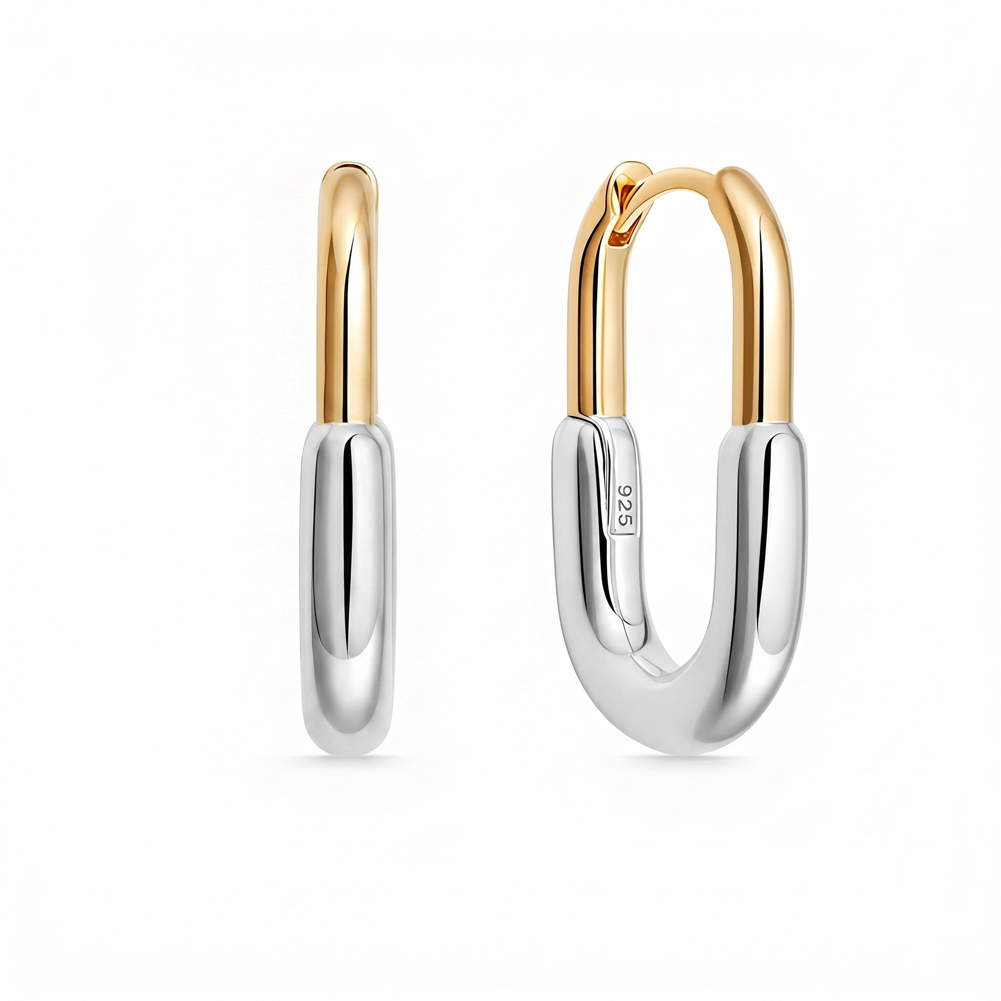Two Tone U Hoops