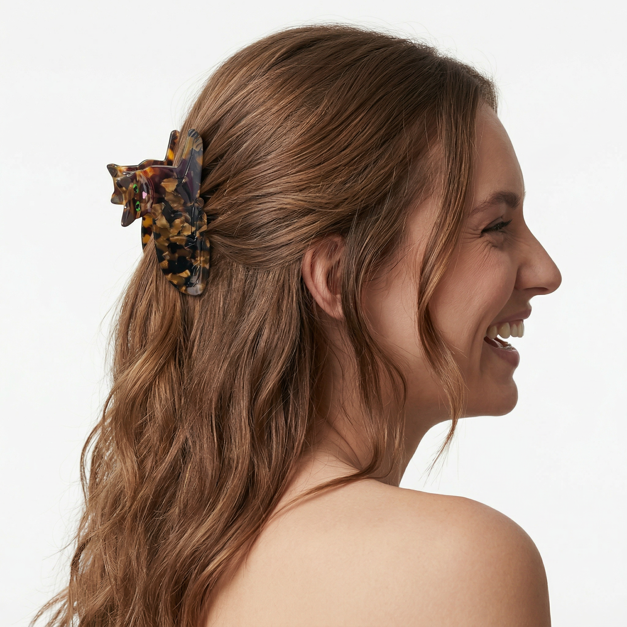 Tortoiseshell Cat Claw Clip