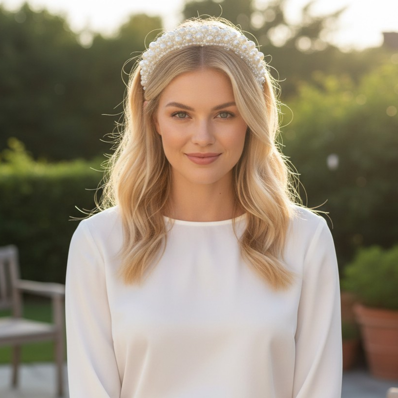 Pearl Padded Headband