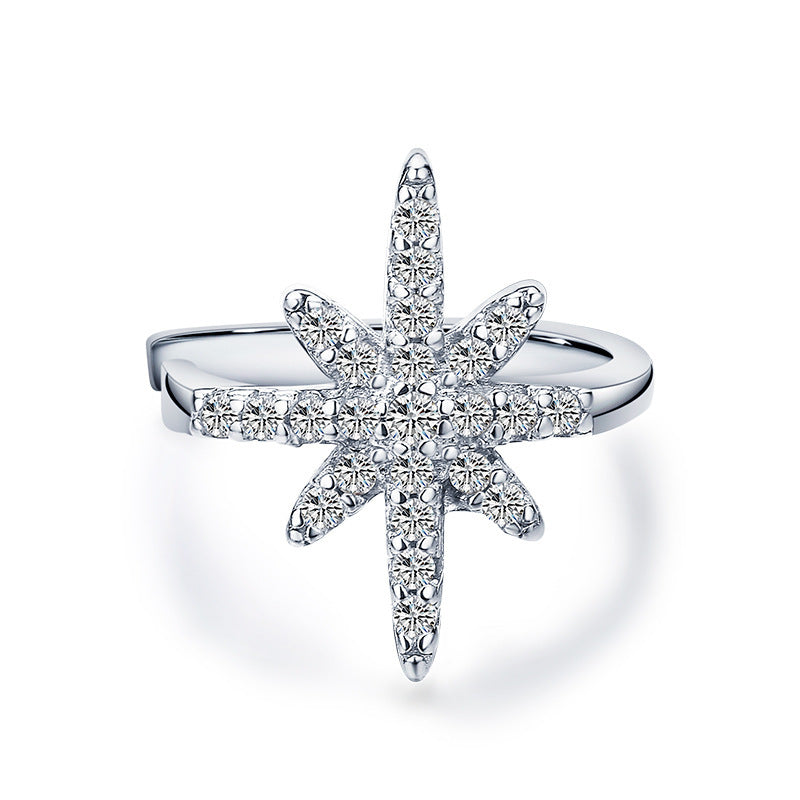 Compass Star Ear Cuff