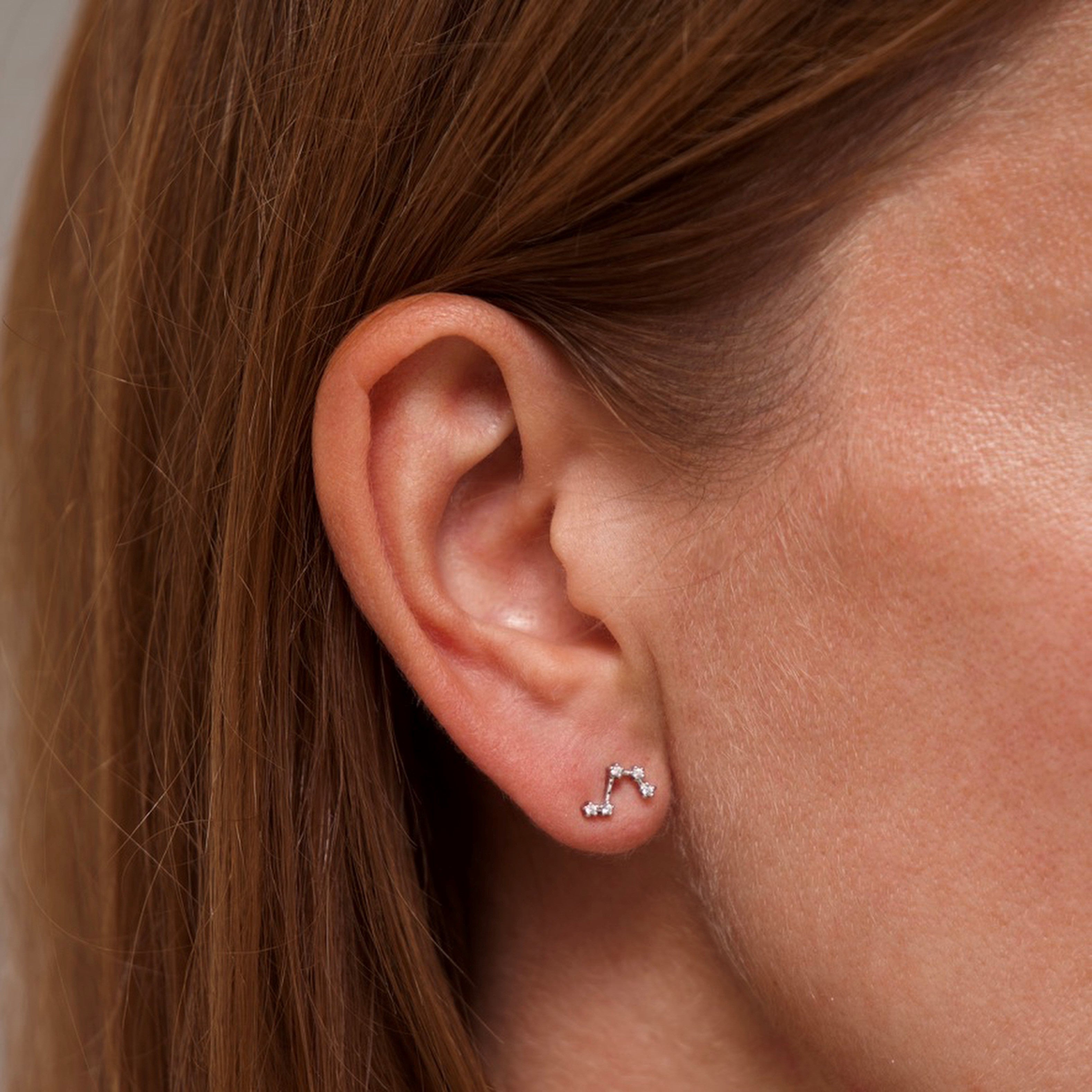 Aries Zodiac Constellation Earrings