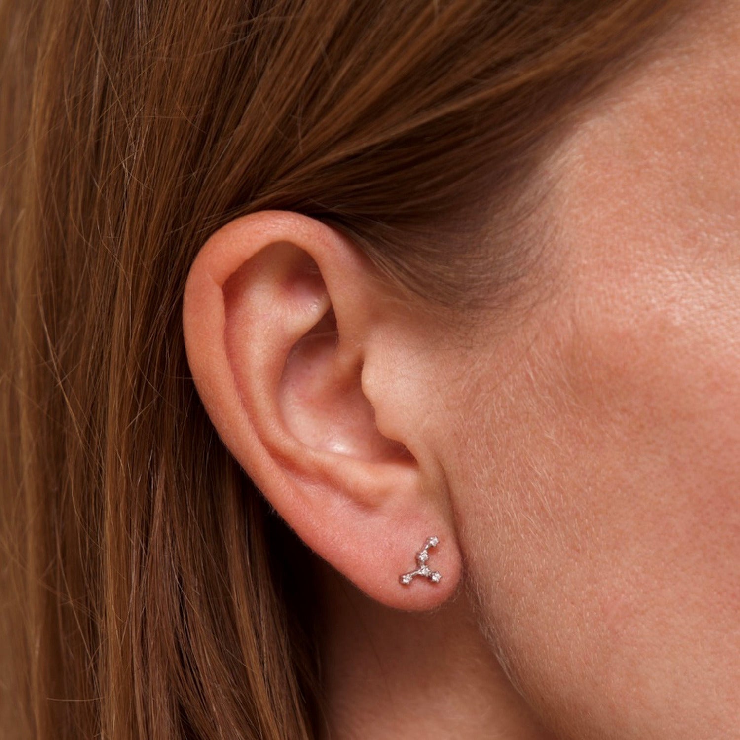 Cancer Zodiac Constellation Earrings