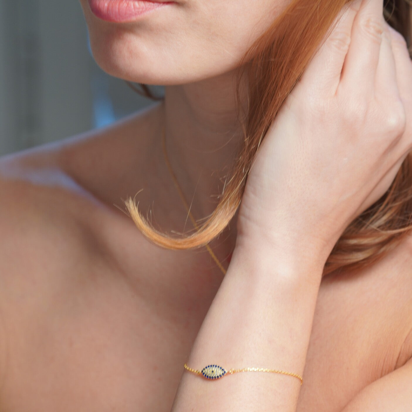 Blue Lucky Evil Eye Bracelet