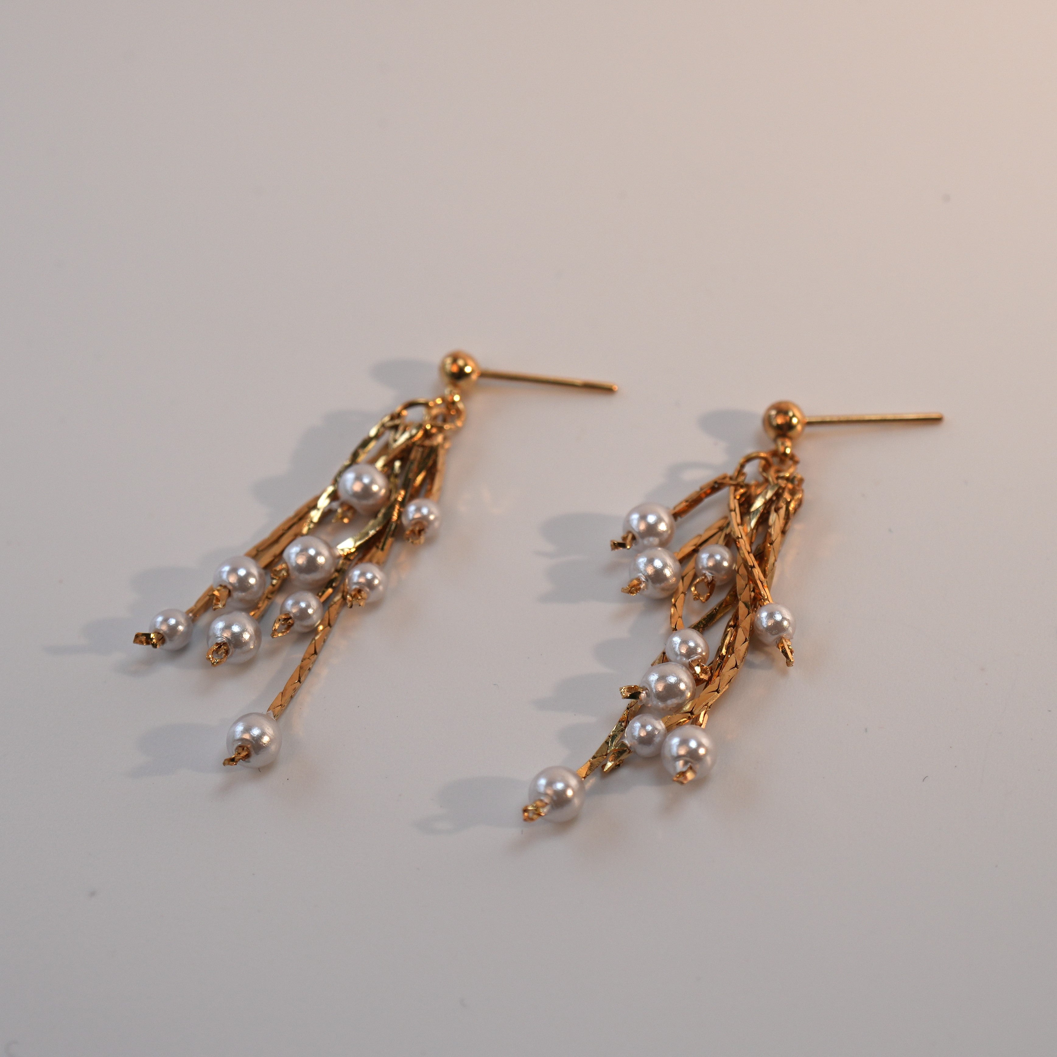 Vintage Pearl Drop Earrings