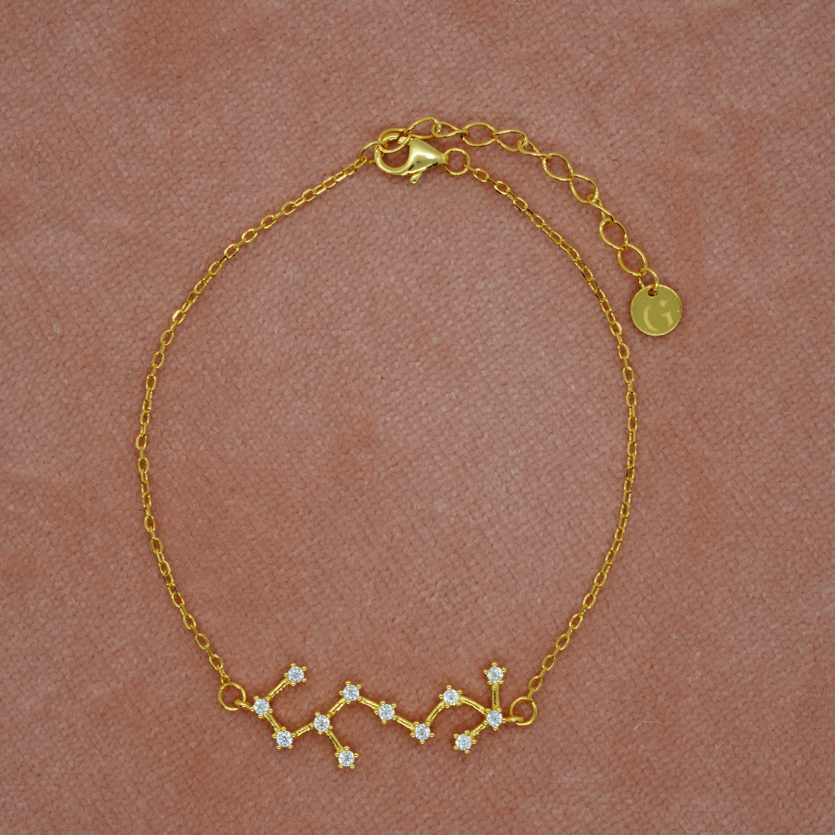 Scorpio Zodiac Constellation Bracelet