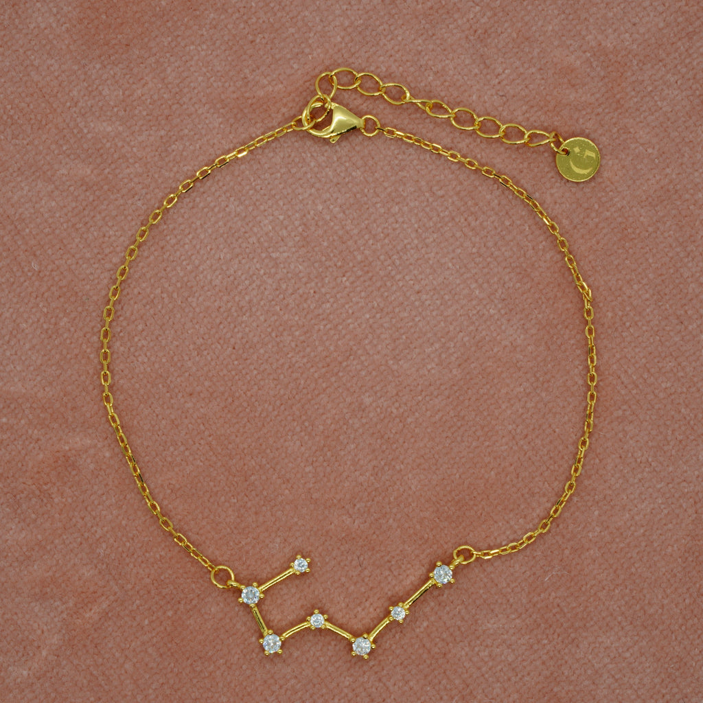 Taurus Zodiac Constellation Bracelet