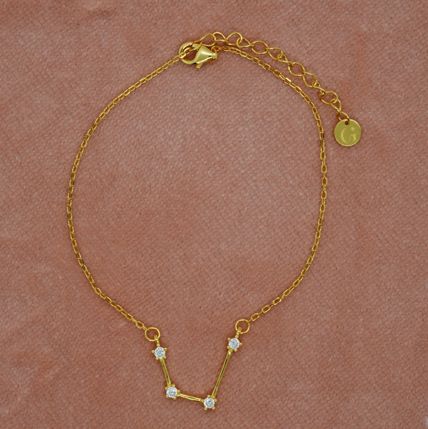 Aquarius Zodiac Constellation Bracelet