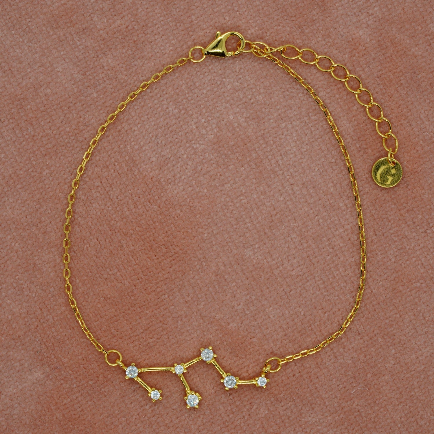 Leo Zodiac Constellation Bracelet