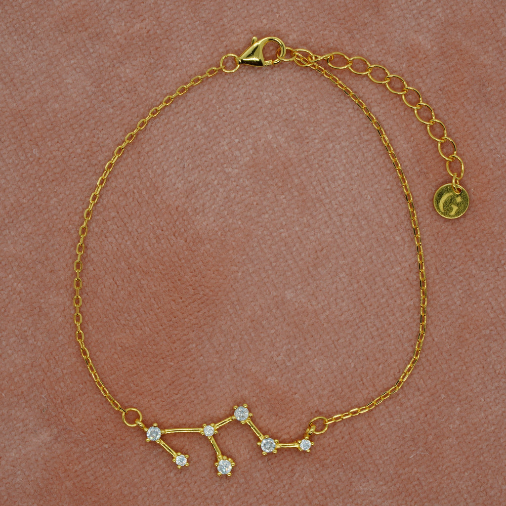 Leo Zodiac Constellation Bracelet