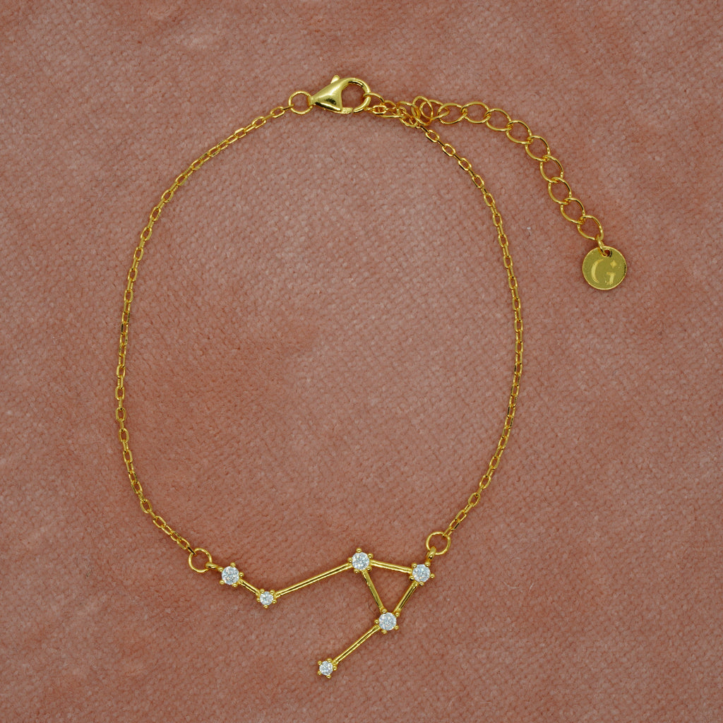 Libra Zodiac Constellation Bracelet