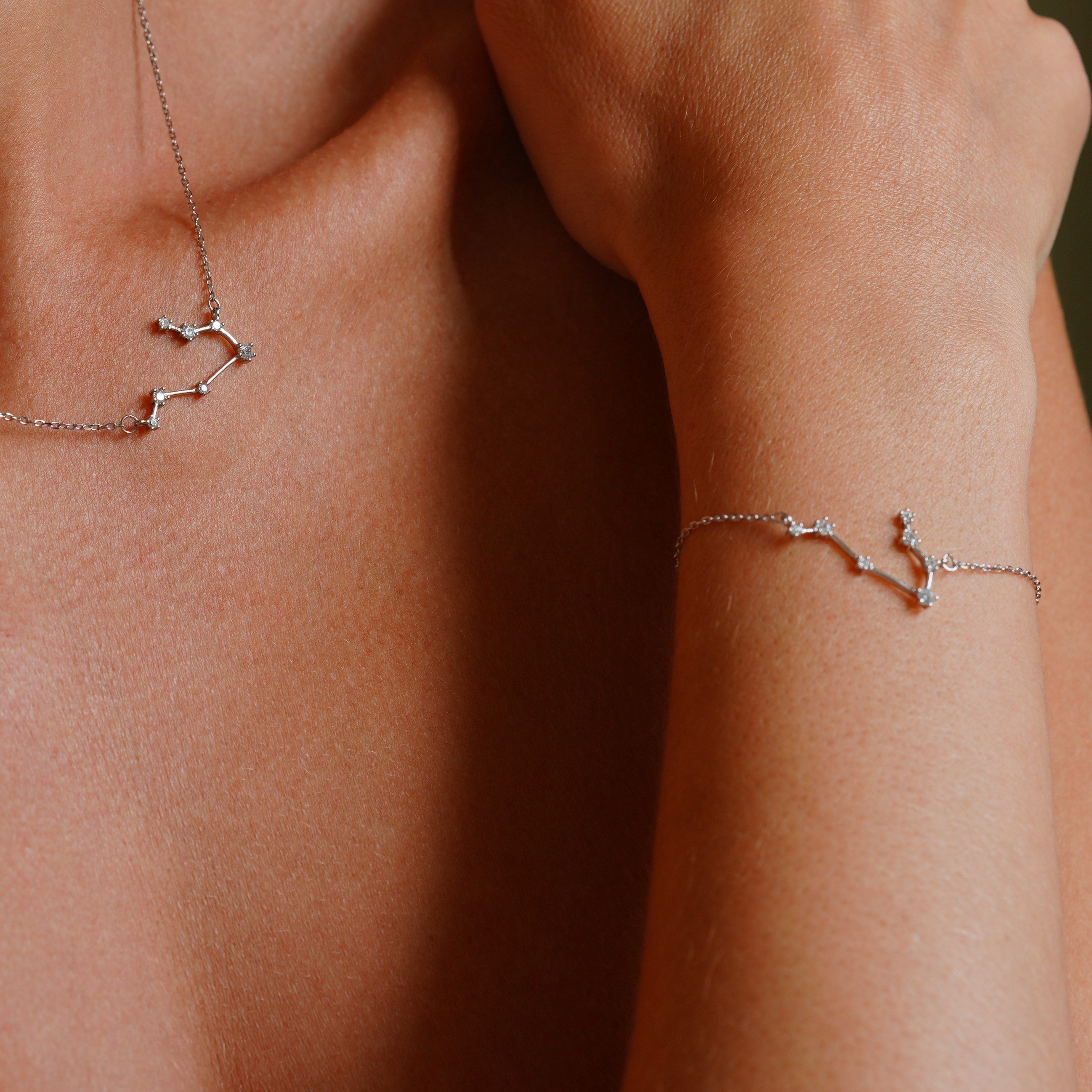 Gemini Zodiac Constellation Bracelet