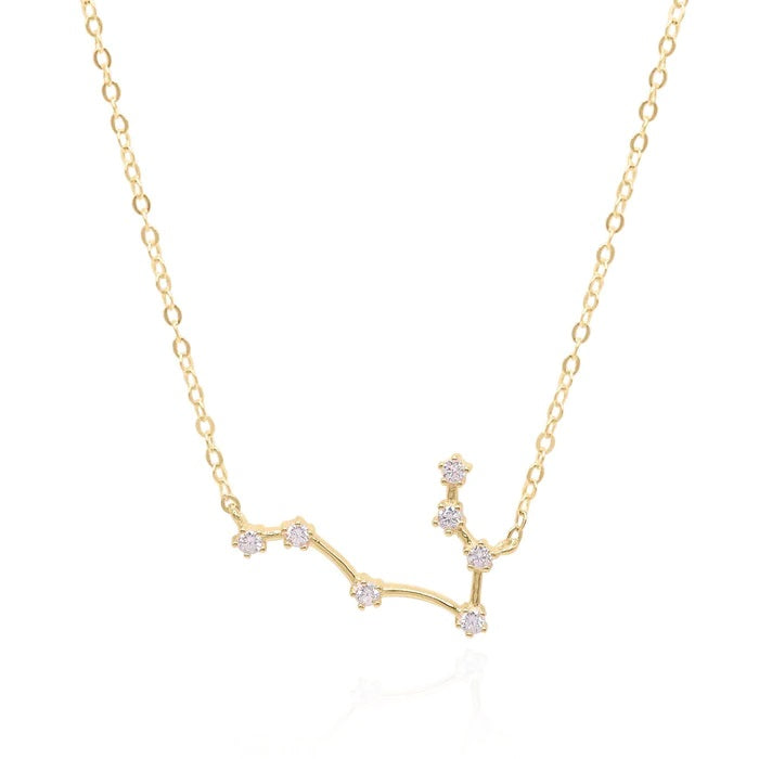 Gemini Zodiac Constellation Necklace