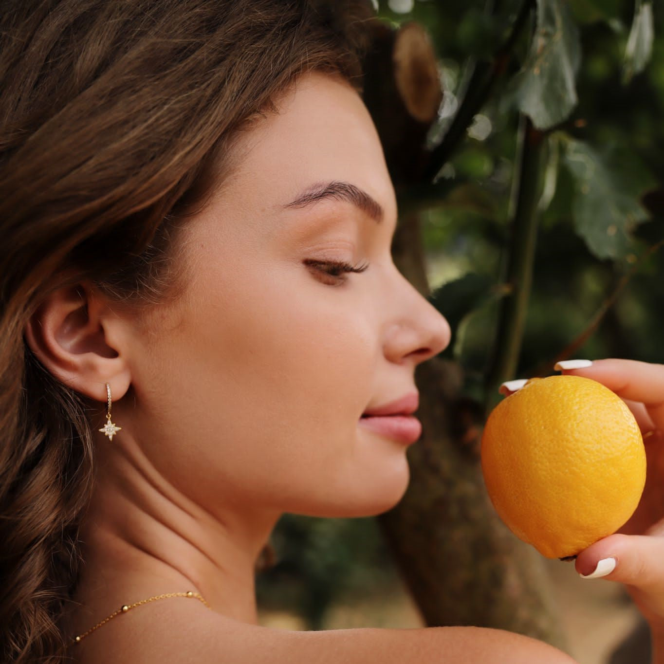 Moon & Star Huggie Hoops