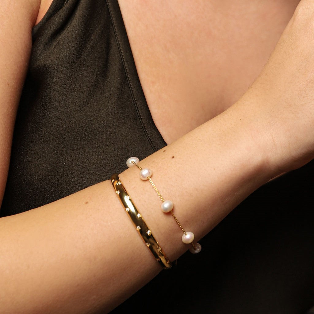 Pearl Satellite Bracelet