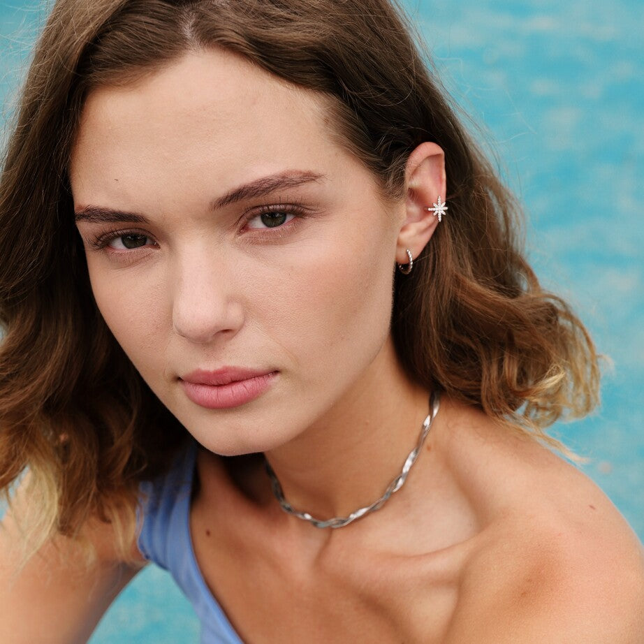 Compass Star Ear Cuff