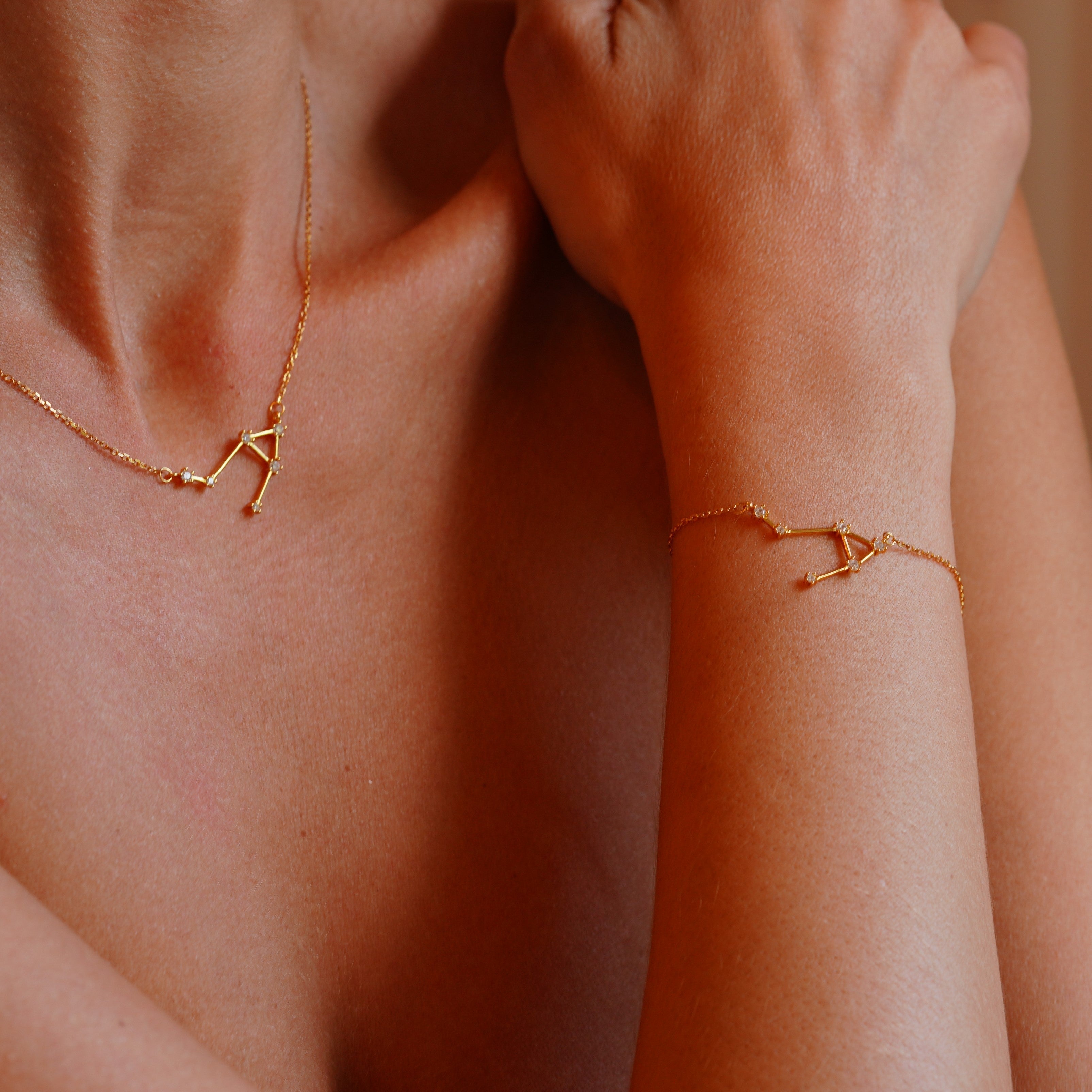 Libra Zodiac Constellation Necklace