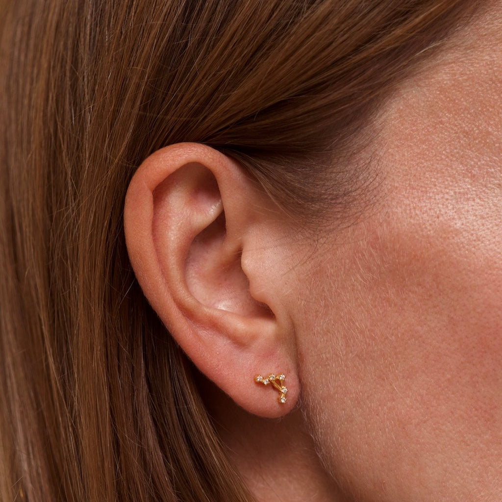 Libra Zodiac Constellation Earrings