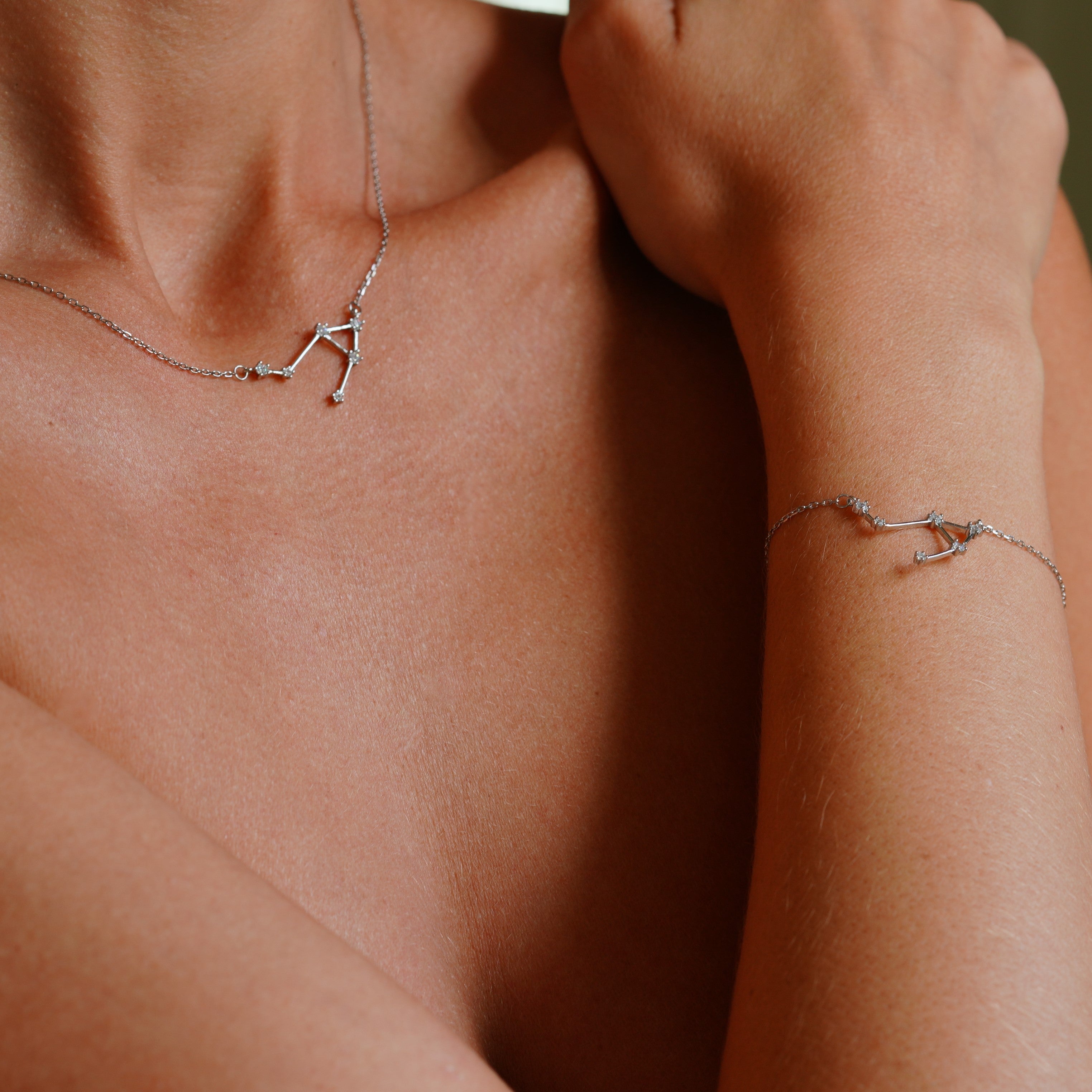 Libra Zodiac Constellation Necklace