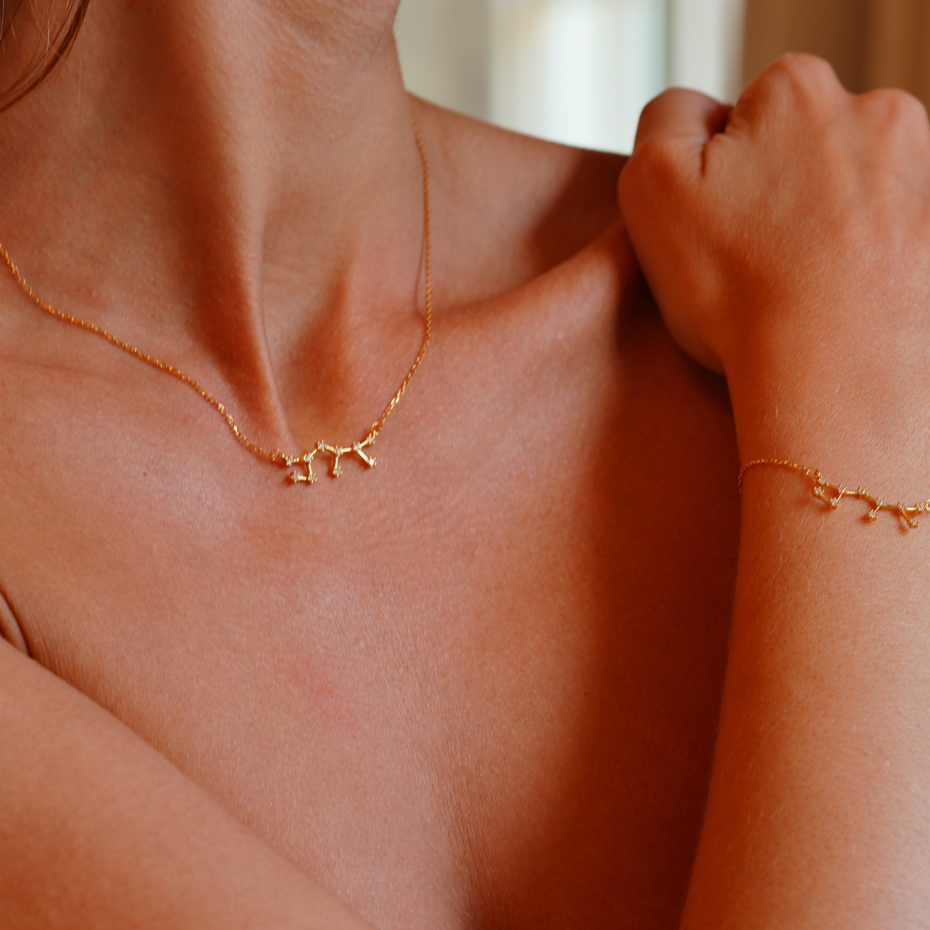 Sagittarius Zodiac Constellation Necklace