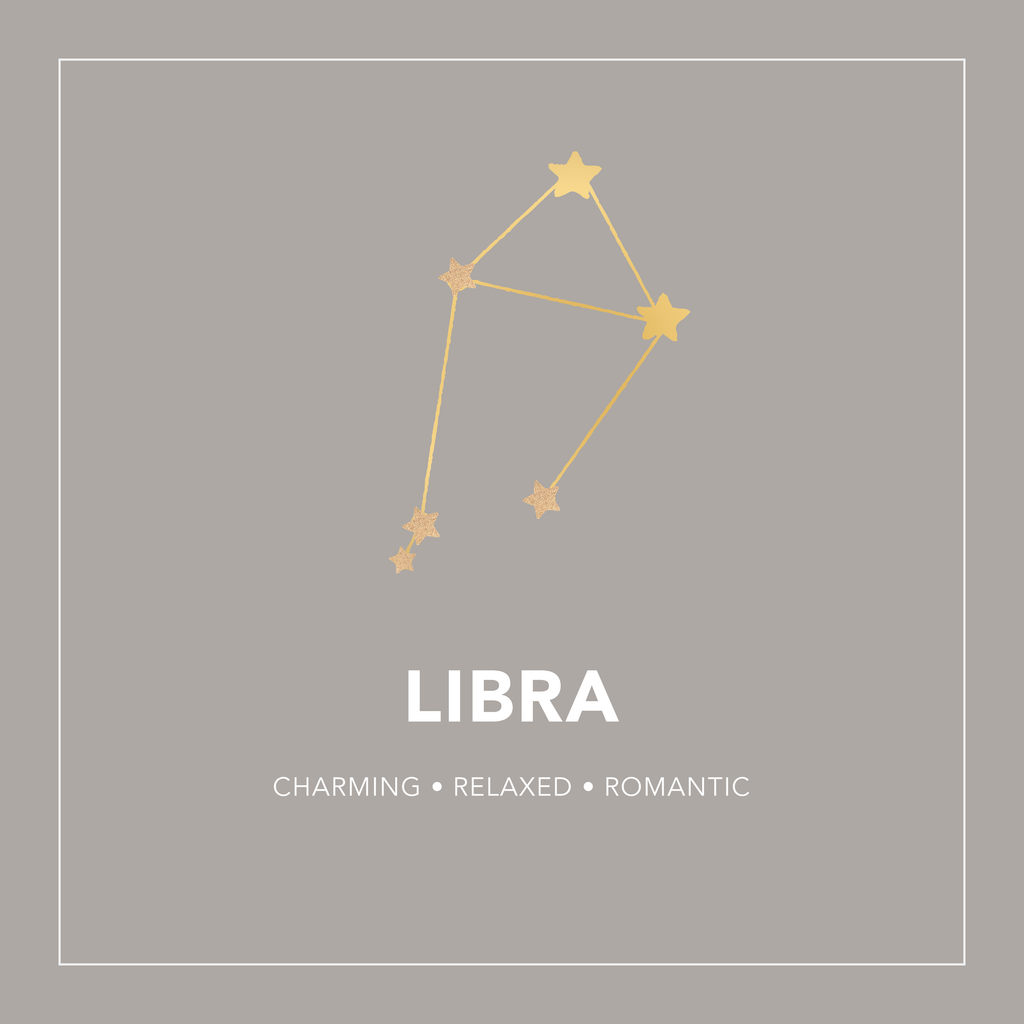 Libra Zodiac Constellation Necklace