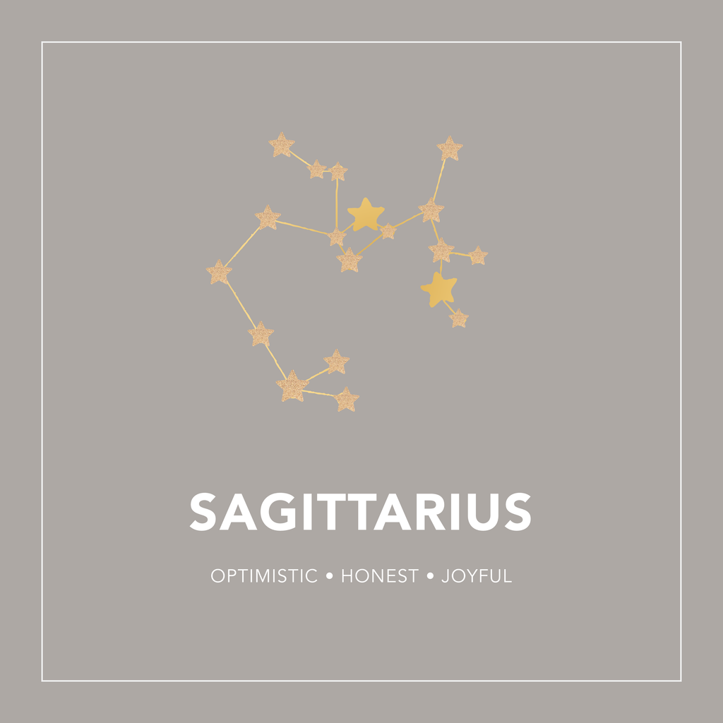 Sagittarius Zodiac Constellation Earrings